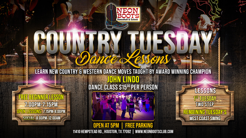 Tuesday West Coast Swing Lessons with John Lindo