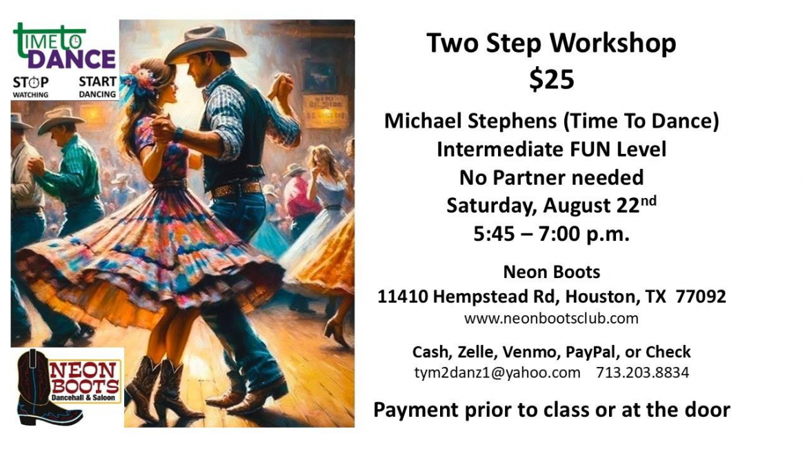 Time to Dance Michael Stephens August 22nd