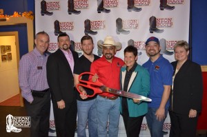 Neon Boots Ribbon Cutting with the Houston LGBT Chamber of Commerce (September 28, 2017)